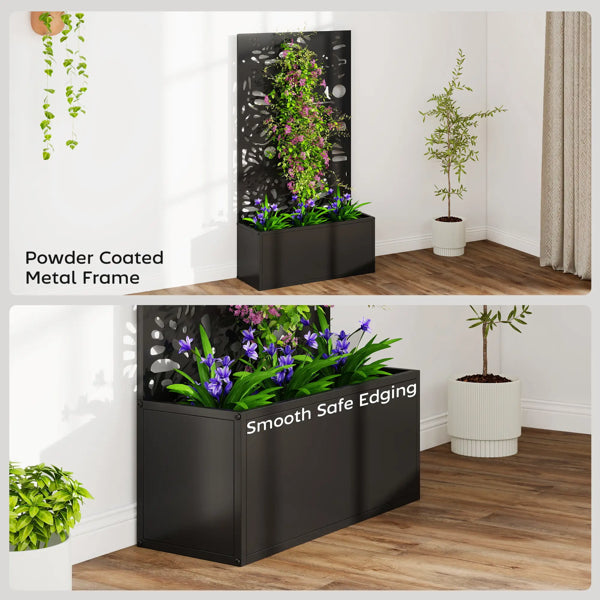 Planter Box with Butterfly Trellis