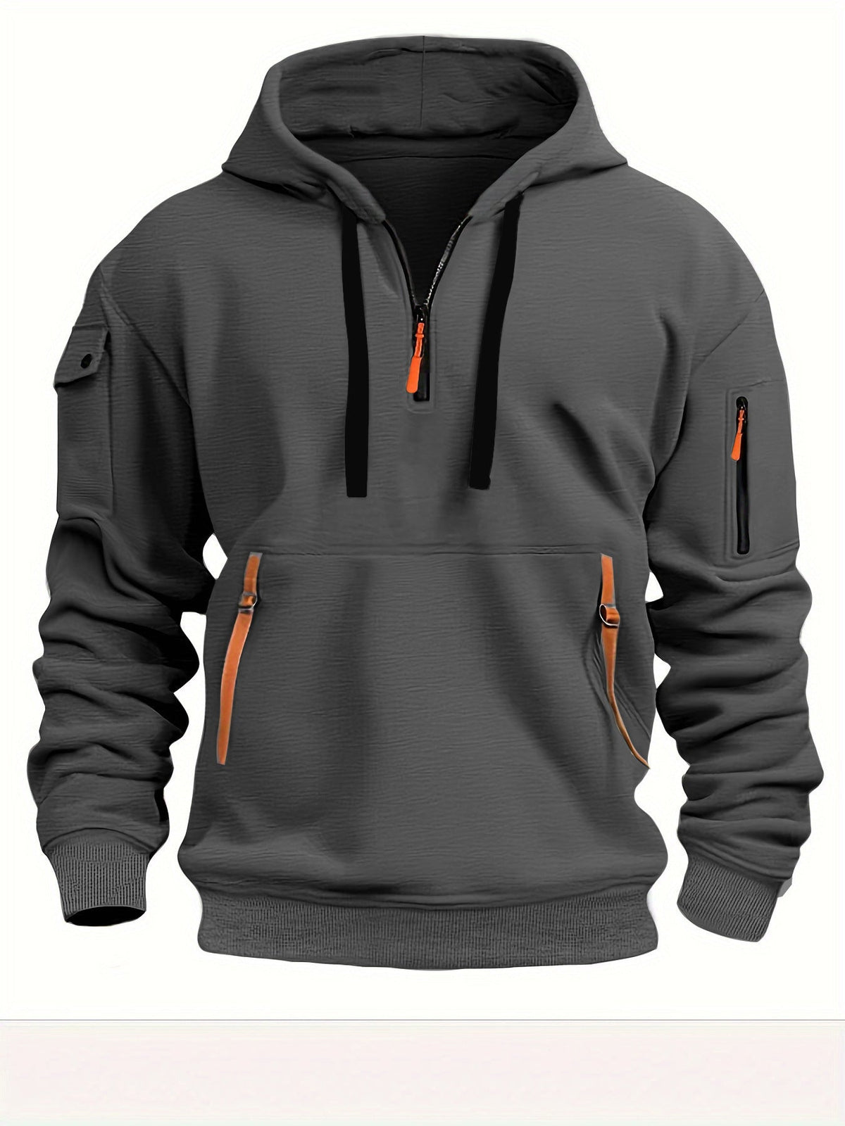 Oversized Drop-Shoulder Hoodie
