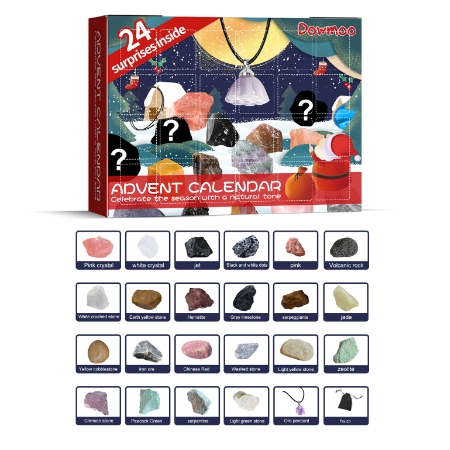 24-Day Mineral & Crystal Advent Calendar