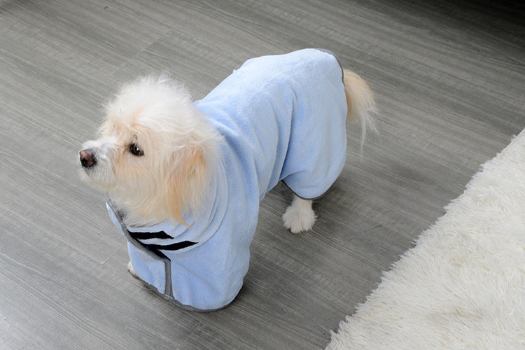 Quick-Dry Pet Bathrobe