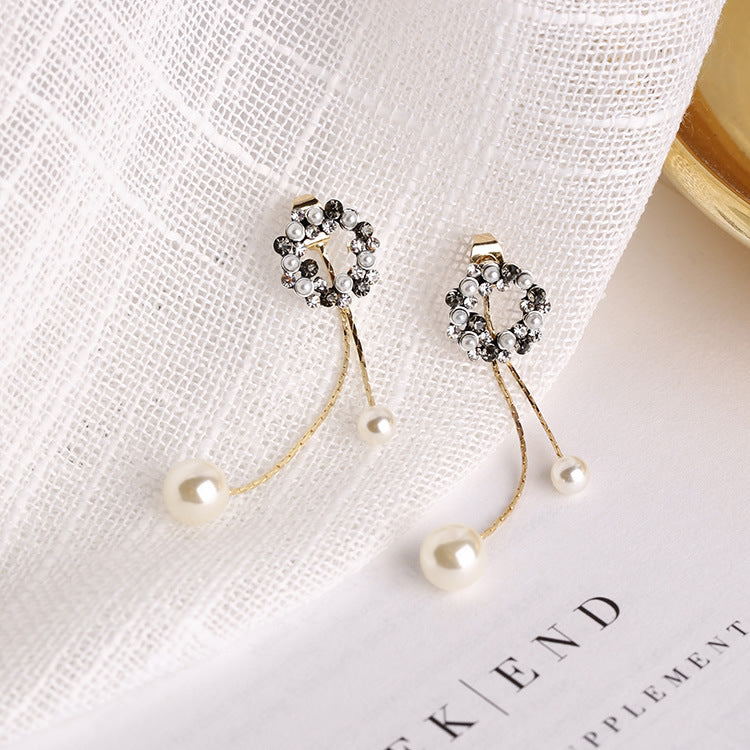 Pearl Garland Drop Earrings
