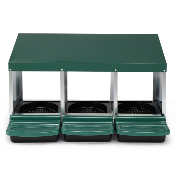 3-Compartment Chicken Nesting Box
