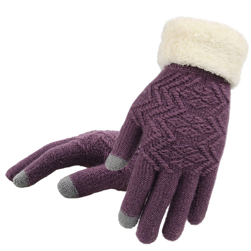 Women's Knitted Winter Gloves