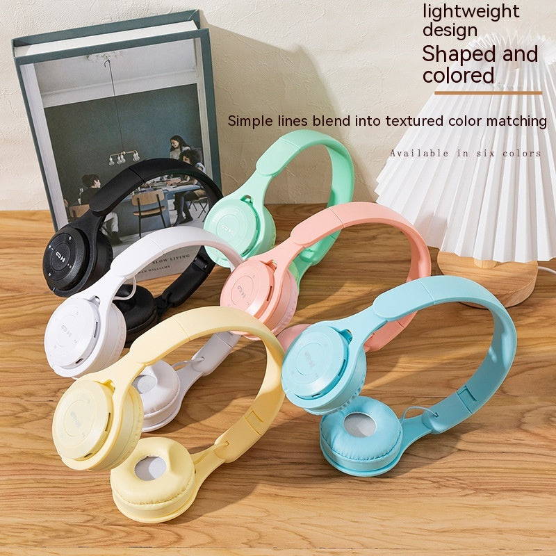 Foldable Wireless Headphones with Extra Bass
