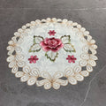 Embroidered Round Placemat