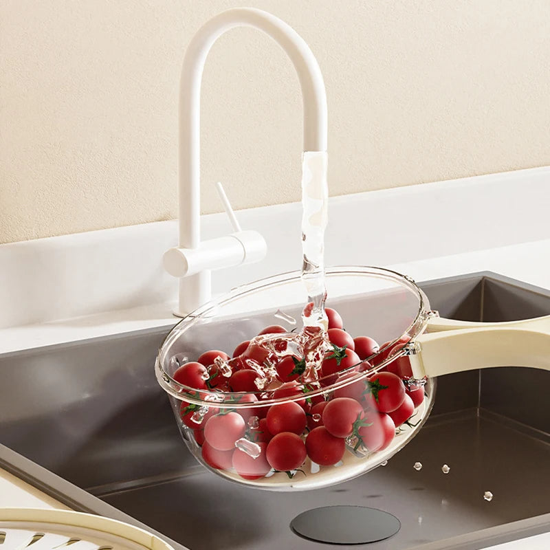 Draining Fruit Basket with Lid