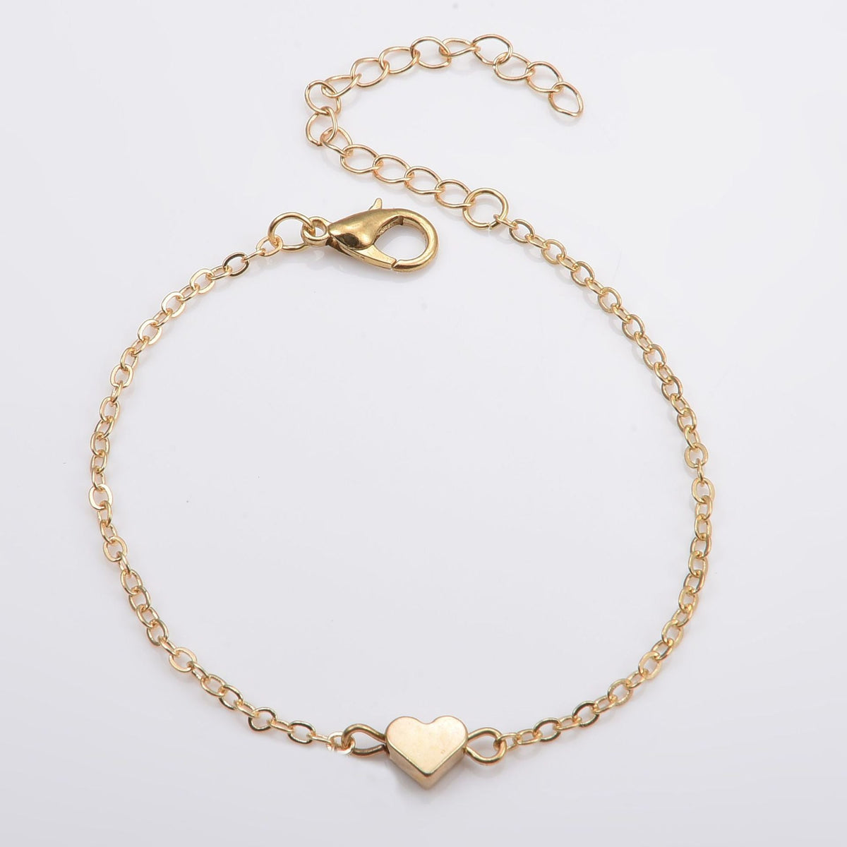 Simple Heart Bracelet