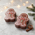 Gingerbread & Santa Cookie Tin
