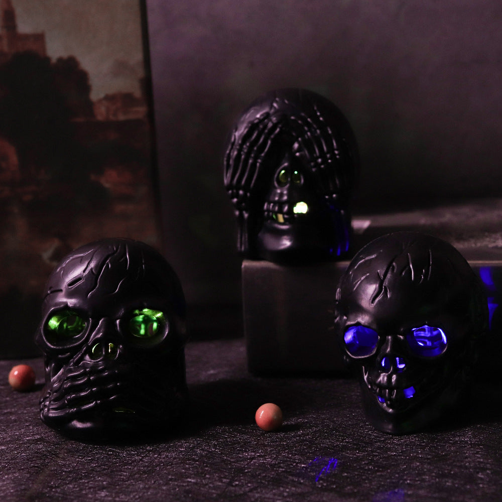 Halloween Skull Night Light