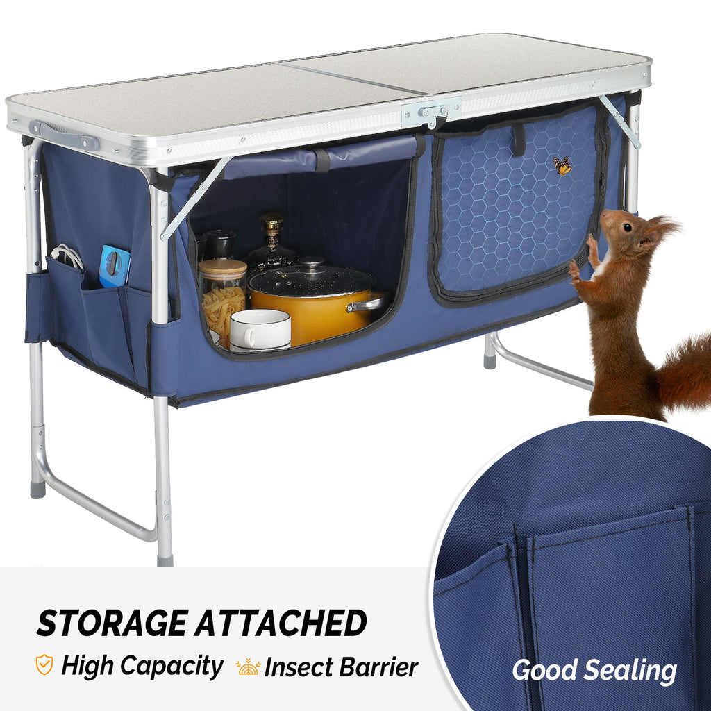 4 ft Folding Aluminum Table