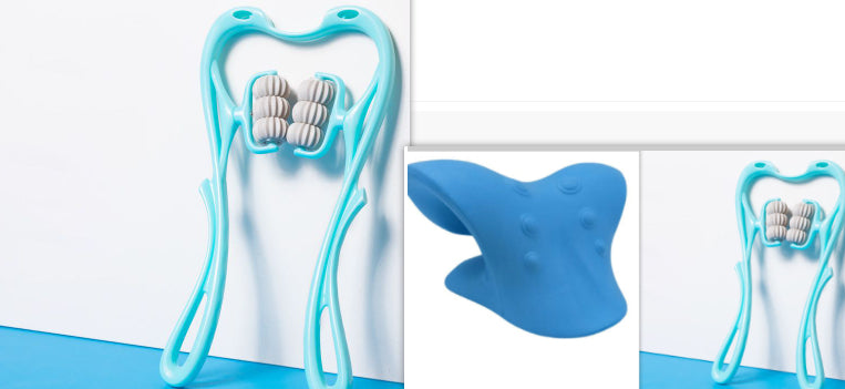 6-Wheel Manual Neck & Shoulder Massage Roller