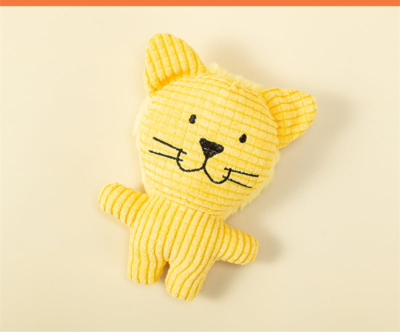 Squeaky Plush Animal Dog Toys