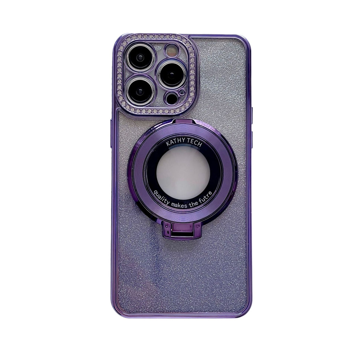Glitter Magnetic Stand Phone Case