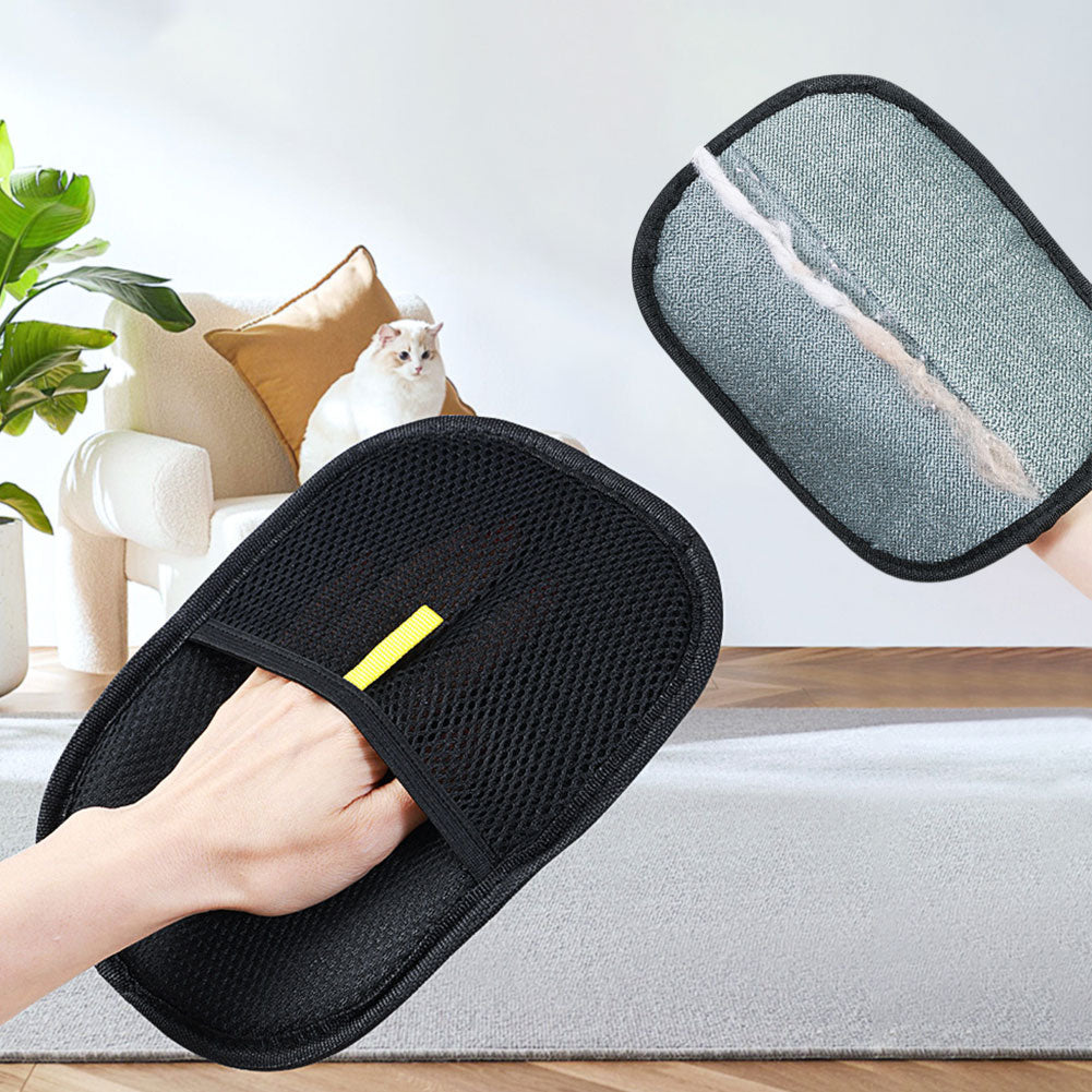 Pet Hair Remover Grooming Gloves
