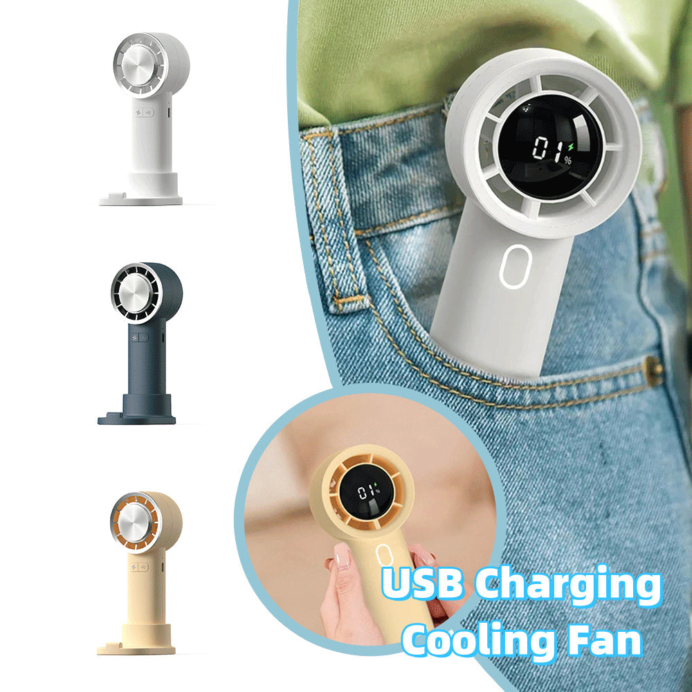 Handheld Fan with Cold Plate