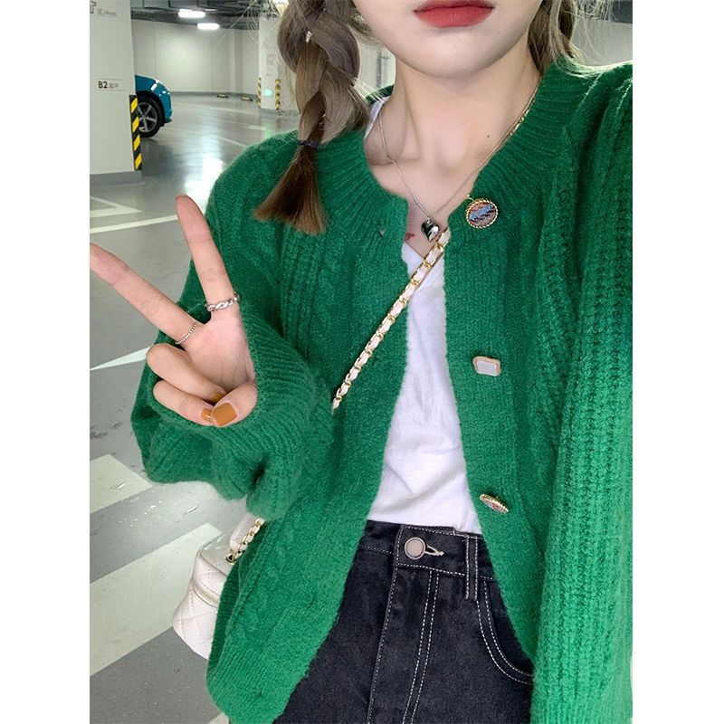 Women's Retro Knit Cardigan