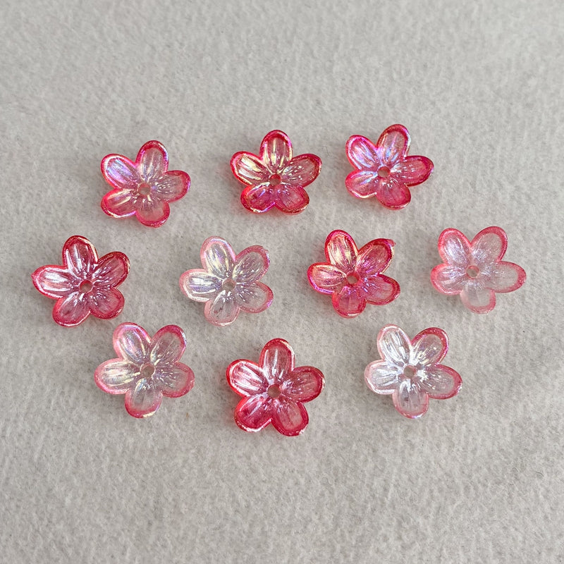 Glow-in-the-Dark Flower Beads