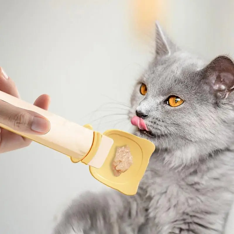 Cat Treat Squeeze Spoon