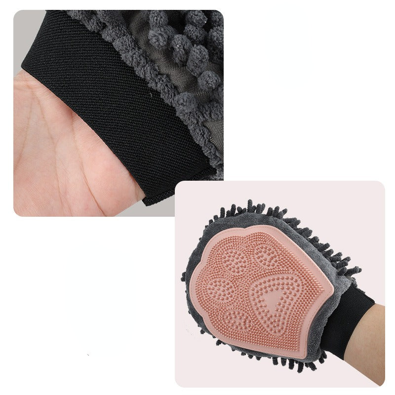 2-in-1 Pet Bath & Drying Glove