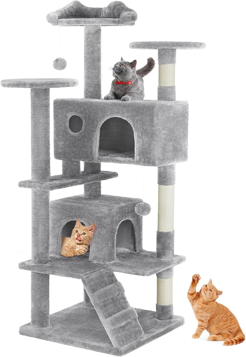 54-Inch Multi-Level Cat Tree