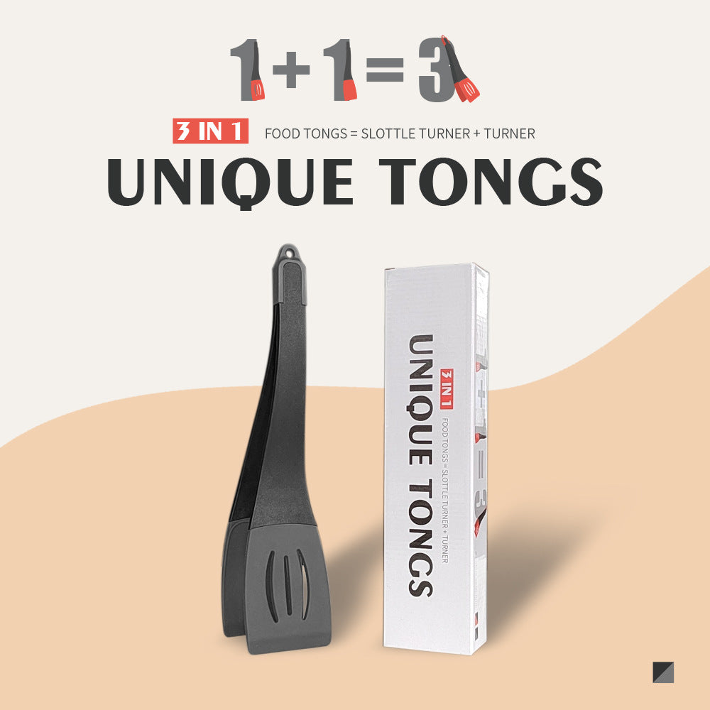 3-in-1 Spatula & Tongs
