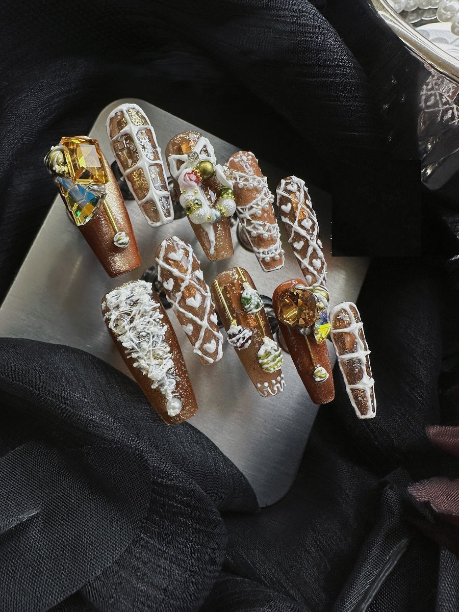 Christmas Press-On Nails