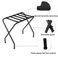 Folding Metal Luggage Rack