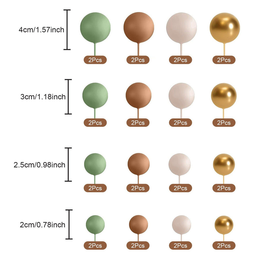 Foam Ball Cake Toppers (32)