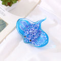 Colored Glass Starfish & Fish Ornament
