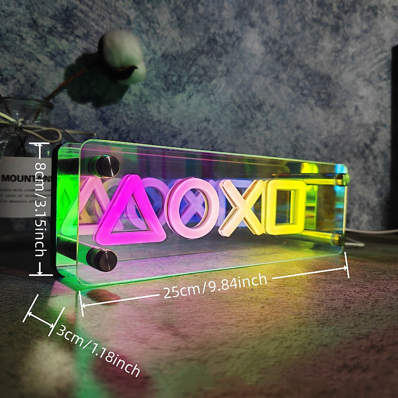 Infinity Mirror Neon Cloud Lamp