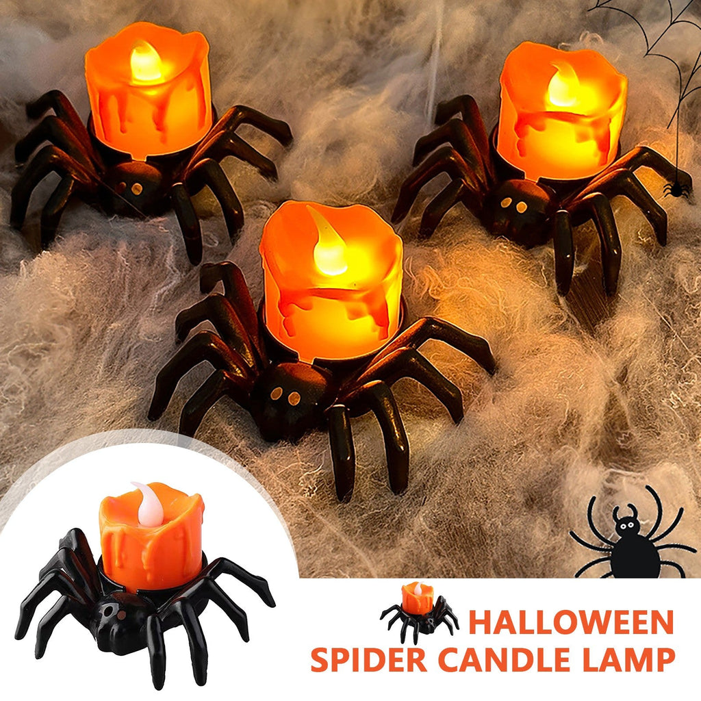 Light-Up Halloween Spider Decoration