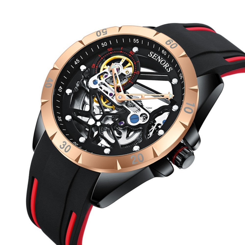Men's Skeleton Automatic Watch