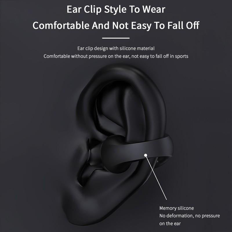 Open-Ear Clip Wireless Earbuds