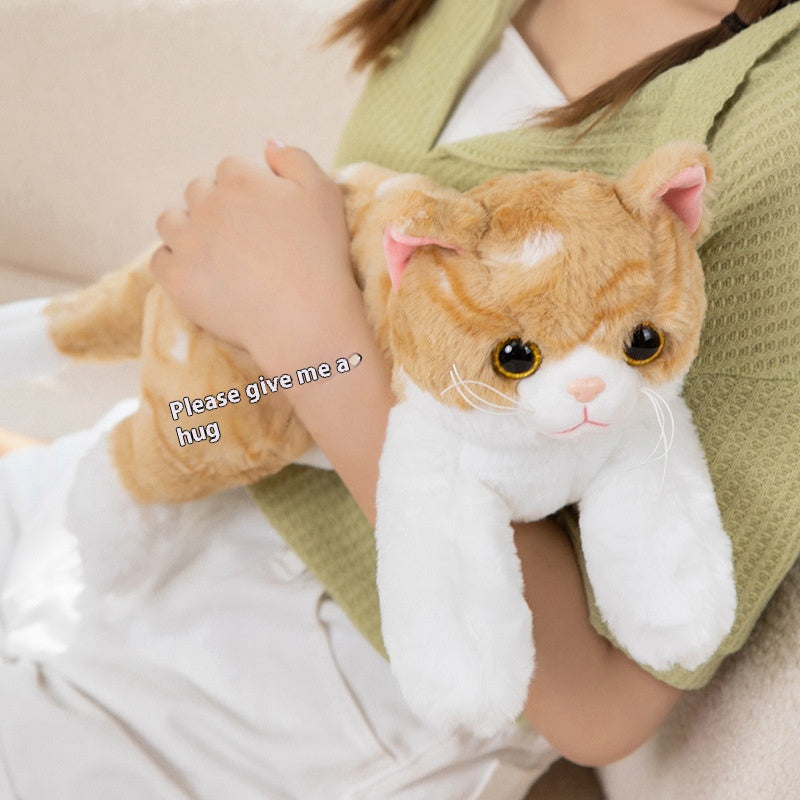 Lifelike Cat Plush