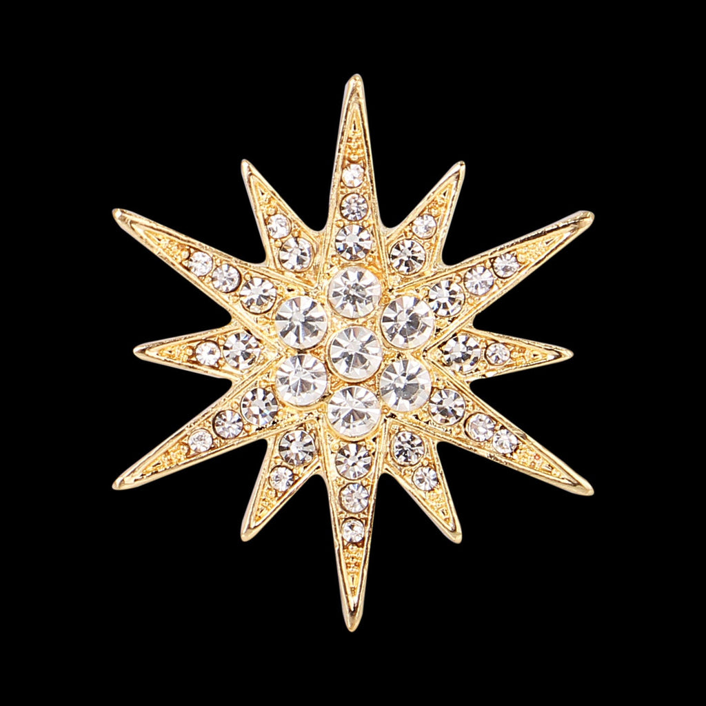 Rhinestone Brooch