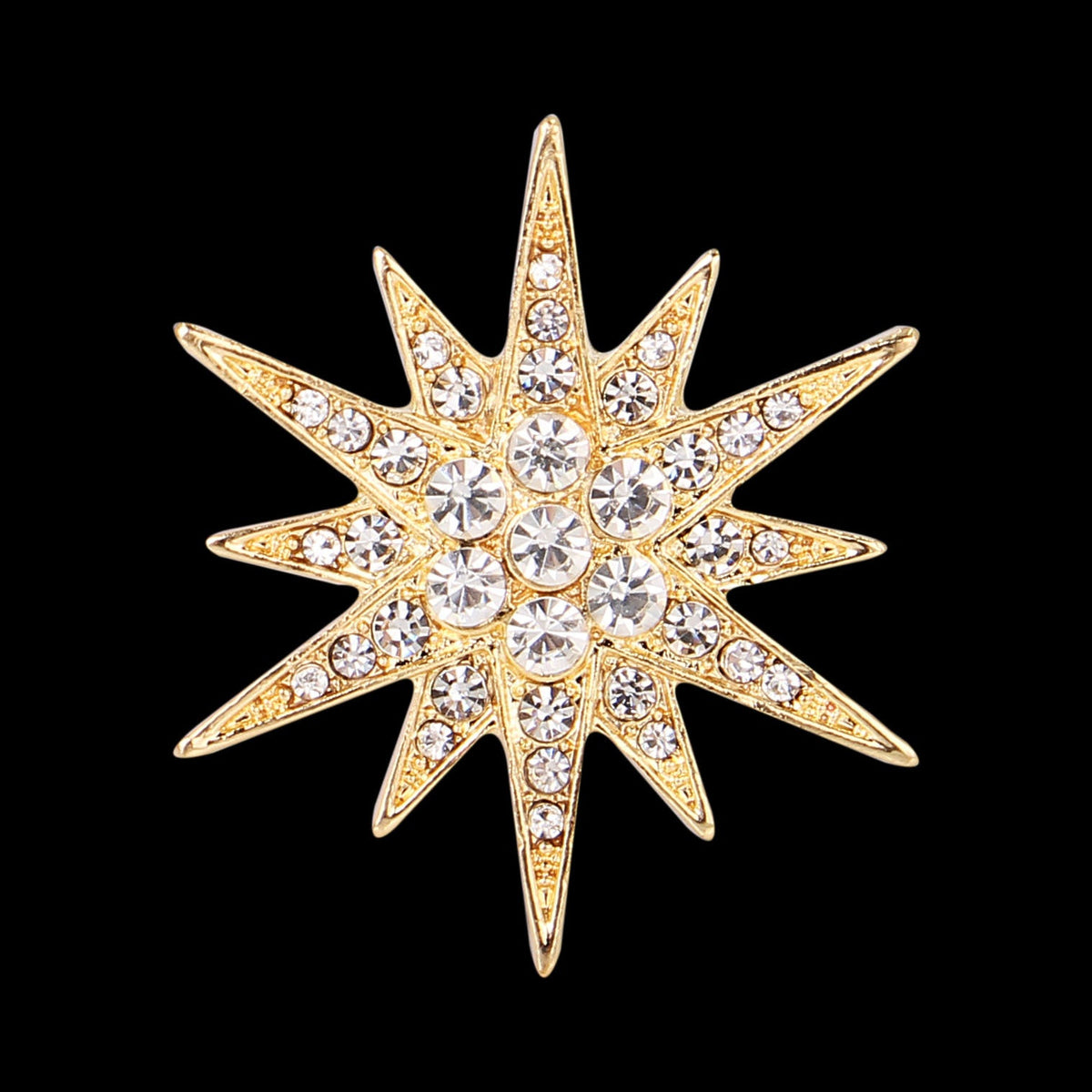 Rhinestone Brooch