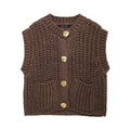 Women's Chunky Knit Vest