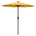 7 ft Solar LED Patio Umbrella