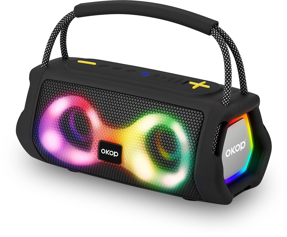 RGB Portable Party Speaker with Handle