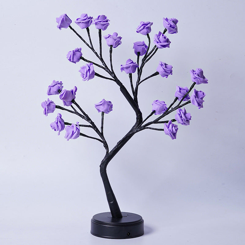 Glowing Rose Tree Lamp