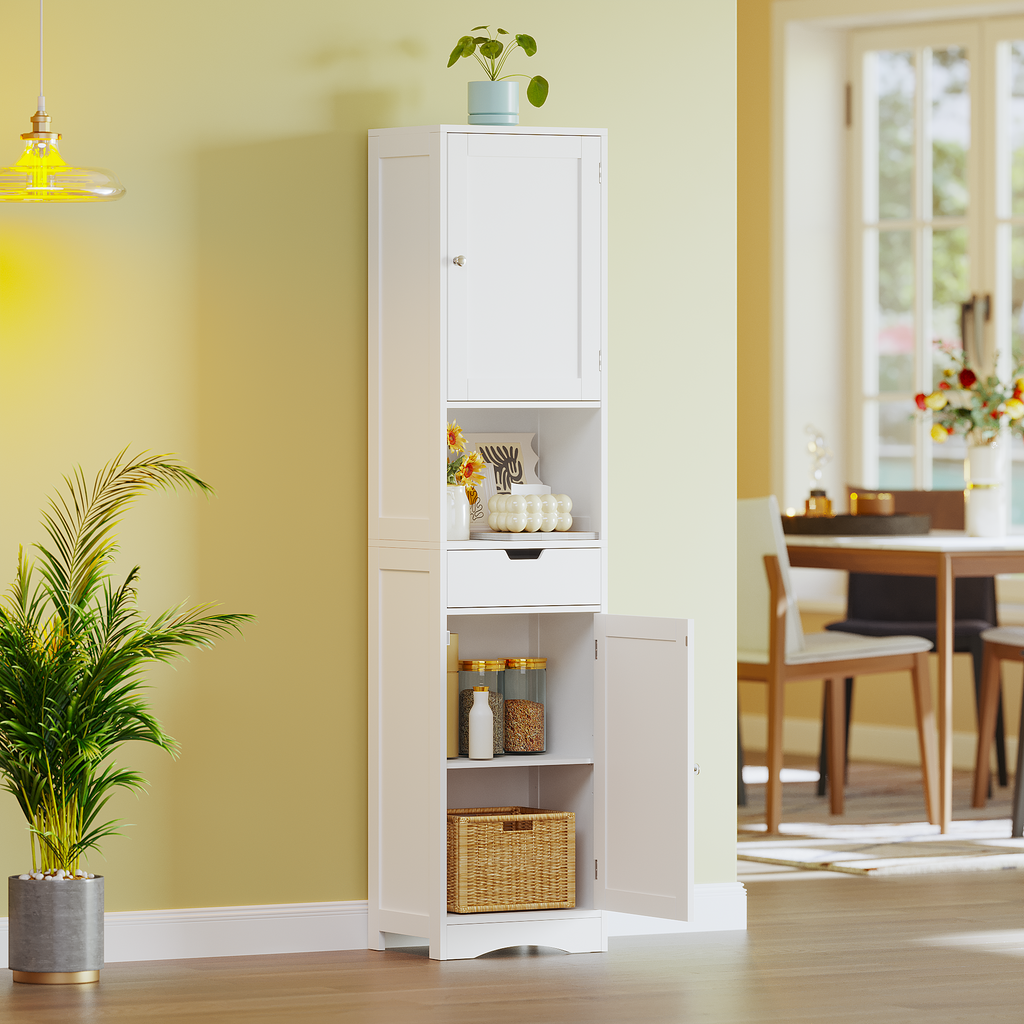 Tall Bathroom Storage Cabinet