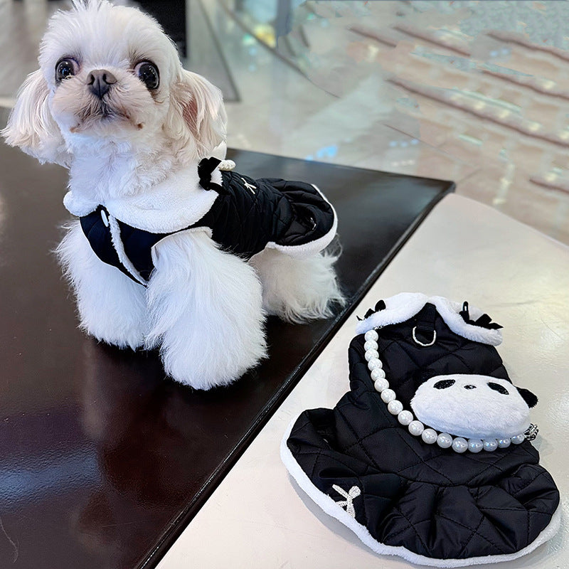 Panda Padded Pet Jumper Dress