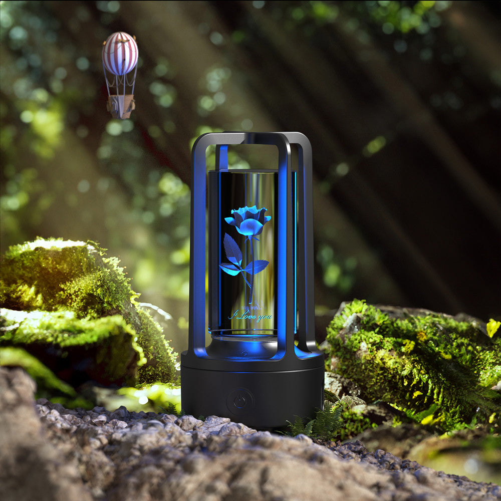 Acrylic Night Lamp & Bluetooth Speaker