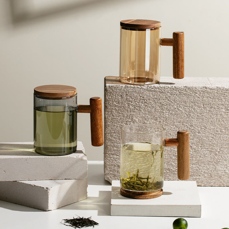Glass Tea Infuser Mug
