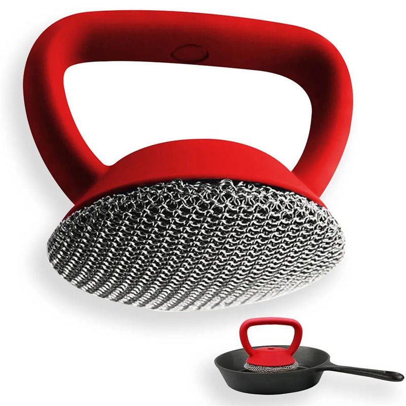 Chainmail Cast Iron Scrubber