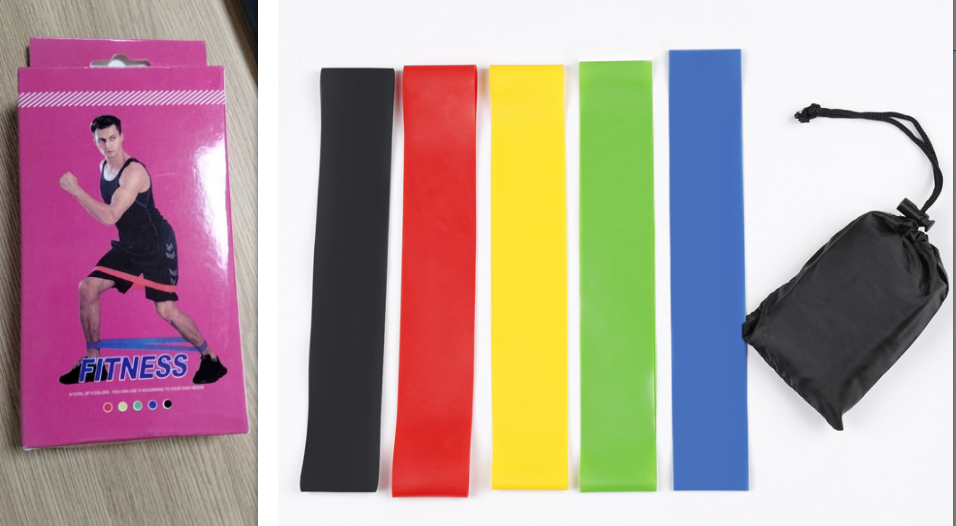 5-Level Resistance Bands Set