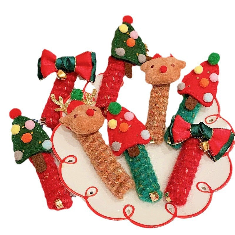 Kids' Christmas Spiral Hair Ties