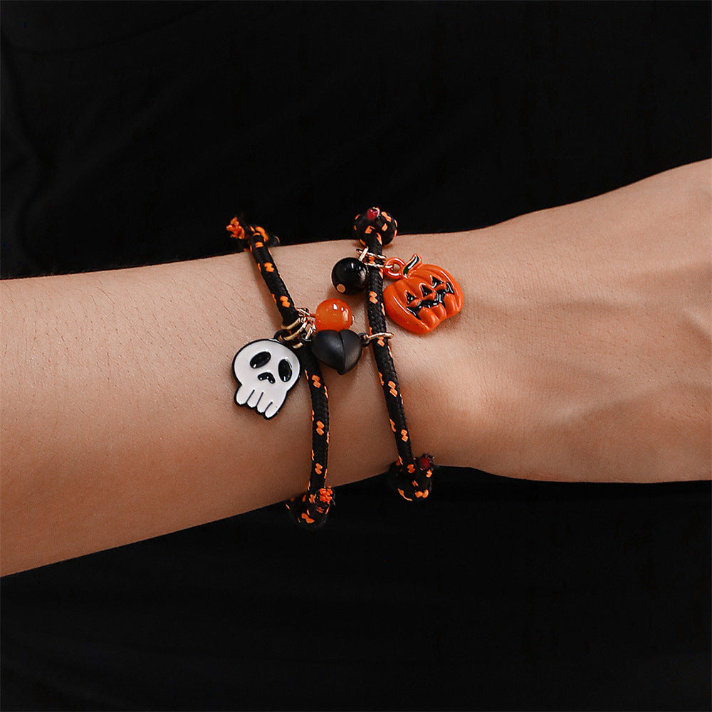 Halloween Couple Magnetic Bracelets