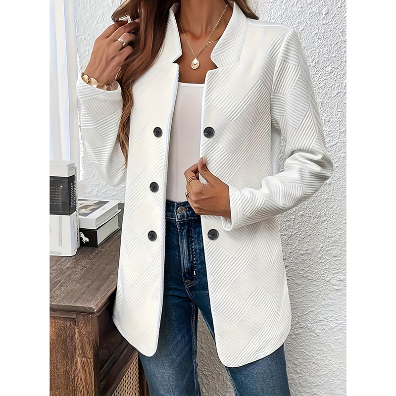 Open-Front Blazer Cardigan