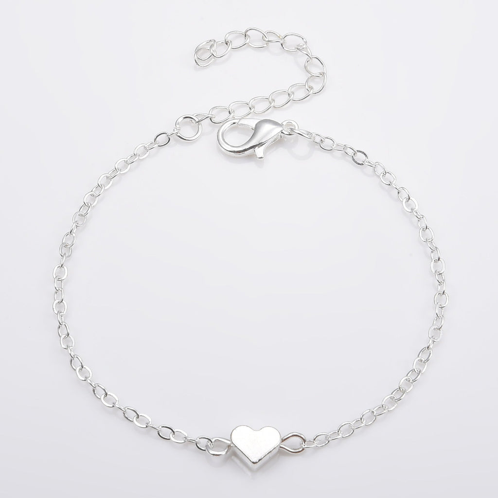 Simple Heart Bracelet